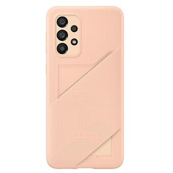 Case Samsung EF-OA336TP A33 5G A336 peach / peach short slot cover