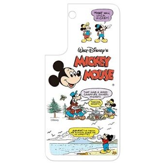 Samsung GP-TOS901HIARW for frame cover for Galaxy S22 Disney Mickey white / white