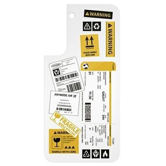 Samsung GP-TOU021AMCWW panel for Galaxy S22 Frame Cover + white / white