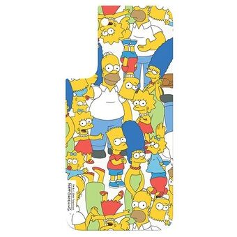 Samsung GP-TOU021HOOYW panel for frame cover for Galaxy S22 + Simpsons Mix white / white