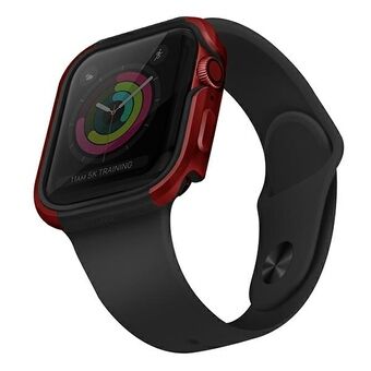 UNIQ case for Valencia Apple Watch Series 4/5/6 / SE 44mm. red / crimson