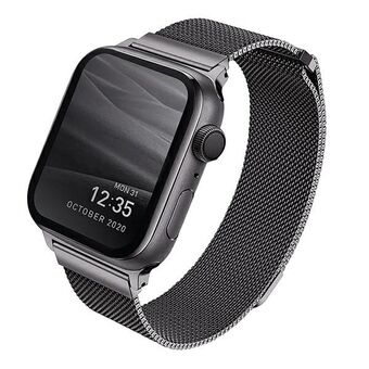 UNIQ Dante Apple Watch Series 4/5/6/7 / SE 40 / 41mm brake. Stainless steel graphite / graphite