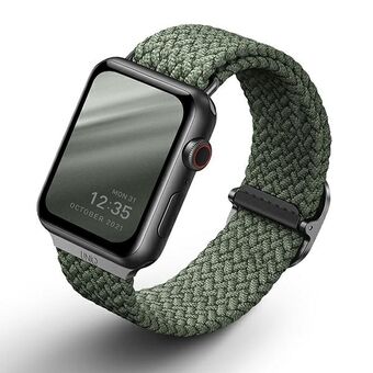 UNIQ Aspen Apple Watch 40/38 / 41mm Braided green / cypress green