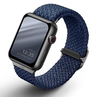 UNIQ Aspen Apple Watch 40/38 / 41mm Braided blue / oxford blue