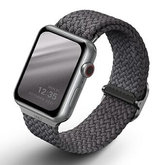 UNIQ Aspen Apple Watch 44/42 / 45mm Braided gray / granite gray