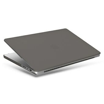 UNIQ case Claro MacBook Pro 16 "(2021) transparent gray / smoke matt gray