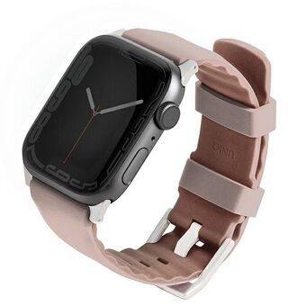 UNIQ strap Linus Apple Watch Series 4/5/6/7/8 / SE / SE2 38/40 / 41mm. Airosoft Silicone pink / blush pink