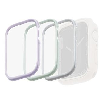 UNIQ frame for Moduo 3in1 Apple Watch Series 4/5/6/7/8 / SE 40 / 41 mm Sage-Lilac-White / Sage-Lilac-White