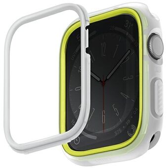 UNIQ case Moduo Apple Watch Series 4/5/6/7/8/SE/SE2 40/41 mm lime-white/lime-white