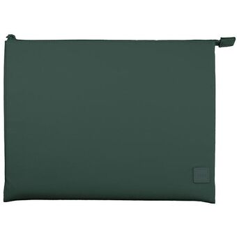 UNIQ Lyon laptop sleeve 14" green/forest green Waterproof RPET