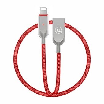 USAMS Power-off cable U-Sun Lightning red / red 1.9m IPYSUSB203 (US-SJ170)