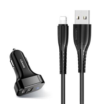 USAMS Governance. alone. 2xUSB C13 2.1A lightning black / black NTU35LC13TZ