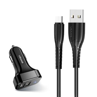 USAMS Governance. alone. 2xUSB C13 2.1A USB-C black / black NTU35TC13TZ