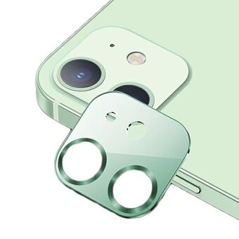 USAMS camera lens glass iPhone 12 mini metal green / green BH706JTT04 (US-BH706)