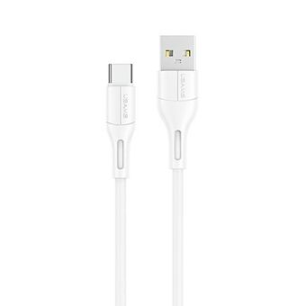 USAMS cable U68 USB-C 2A Fast charging 1m white / white SJ501USB02 (US-SJ501)