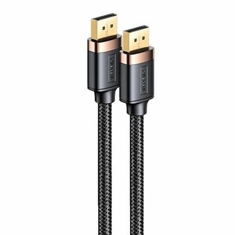 USAMS Cable DP - DP U74 2.0 m black / black 4K HD SJ531HD01 (US-SJ531)