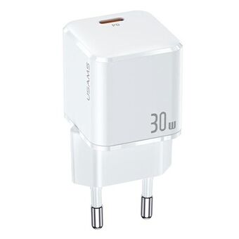 USAMS Governance. network. 1xUSB-C T45 mini 30W (head only) PD3.0 Fast charging white / white CC148TC02 (US-CC148)