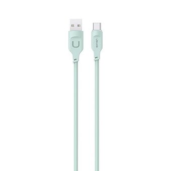 USAMS USB-C PD Fast charging cable 1.2m 6A Lithe Series green/green SJ568USB04 (US-SJ568)