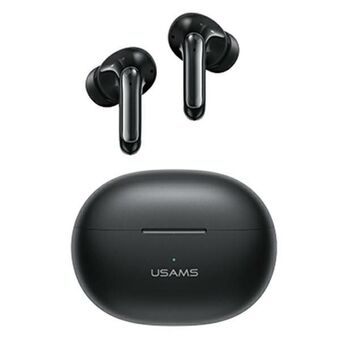 USAMS Bluetooth 5.3 TWS X-don Series Wireless Headphones Black/Black BHUENCXD01 (US-XD19)