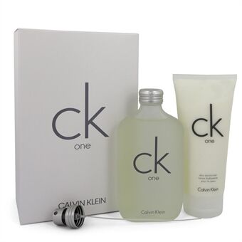 Ck One by Calvin Klein - Gift Set -- 6.7 oz Eau De Toilette Spray + 6.7 oz Body Moisturizer - for men