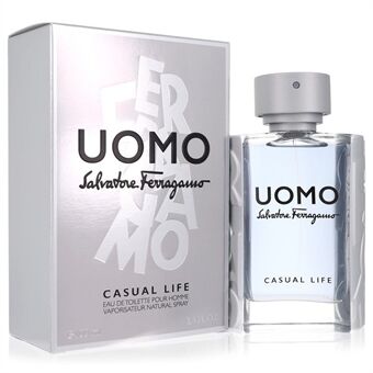 Salvatore Ferragamo Uomo Casual Life by Salvatore Ferragamo - Eau De Toilette Spray 100 ml - for men