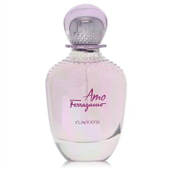 Amo Flowerful by Salvatore Ferragamo - Eau De Toilette Spray (Tester) 100 ml - for women