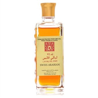 Swiss Arabian Layali El Ons by Swiss Arabian - Concentrated Perfume Oil Free From Alcohol (Unboxed) 95 ml - for women