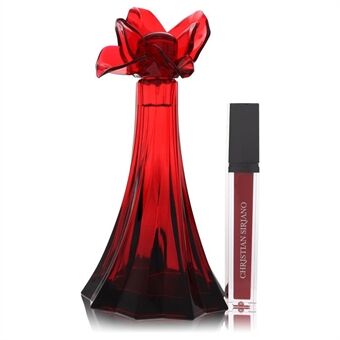 Christian Siriano Ooh La Rouge by Christian Siriano - Eau De Parfum Spray + 0.21 Oz Red Lip Gloss (Unboxed) 100 ml - for women