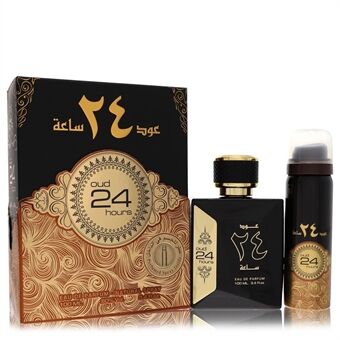 Ard Al Zaafaran Oud 24 Hours by Al Zaafaran - Eau De Parfum Spray + 1.7oz Perfumed Spray (Unisex) 100 ml - for men