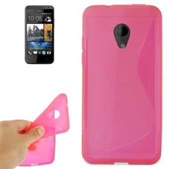 S-Line Silicone Cover Desire 700 (Pink)