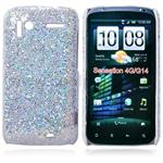 Shiny Hard Case for HTC Sensation G14 (Silver)