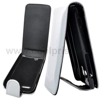 Cheap Leather Case for HTC Sensation G-14 (White)