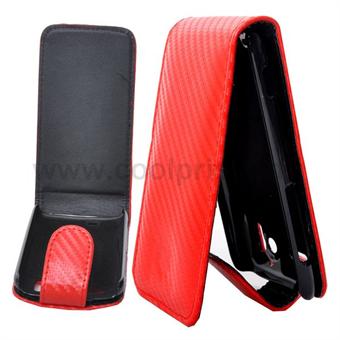 Carbon Case for HTC Sensation G14 (Red)