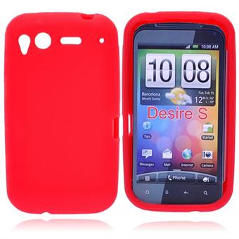 HTC Desire S Silicone Case (Red)