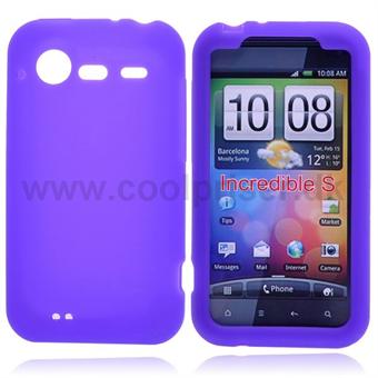 HTC Incredible S Silicone Case (Purple)