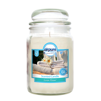 AirPure Scented Candle - Vanilla Cupcake - Light Added Essential Oil - Vanilla Scent