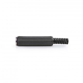 Stereo Jack | 6.35 mm female connector | 25 pcs. | Black