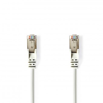 CAT5e UTP Network Cable | RJ45 (8P8C) male connector - RJ45 (8P8C) male connector | 3.0 m | White