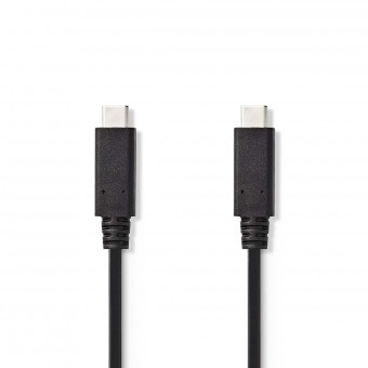 USB 3.1 cable (Gen 2) | Type-C male connector | Type-C male connector | 1.0 m | Black