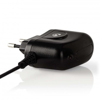 Wall charger | 1.0 A | Fixed cable | Micro USB | Black