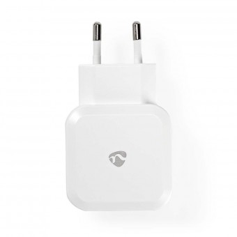 Wall charger | 4.8 A | 2 outputs | USB-A | White