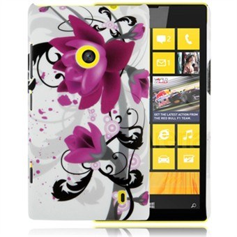 Design Plastic Cover Lumia 520 (Purple)