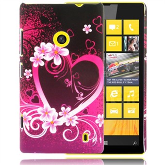 Design Plastic Cover Lumia 520 (Love)