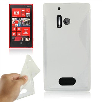 S-Line Silicone Cover Lumia 928 (Transparent)