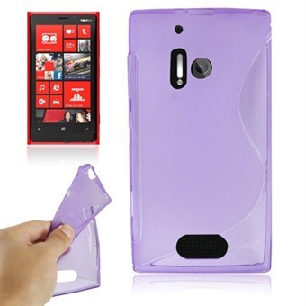 S-Line Silicone Cover Lumia 928 (Purple)