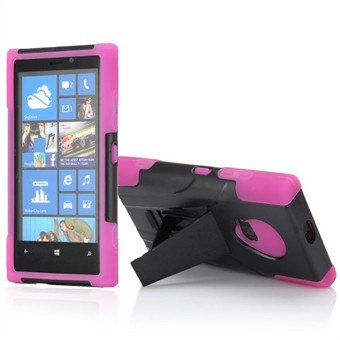 Defender Case Lumia 920 with Stand (Pink)