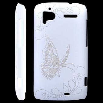 Butterflies Cover for HTC Sensation (White)