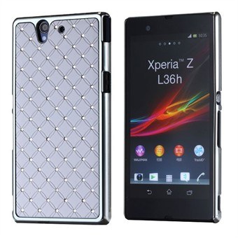 Bling Bling with Chrome Pages Xperia Z (White)