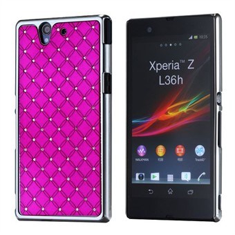 Bling Bling with Chrome Pages Xperia Z (Magenta)