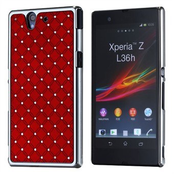 Bling Bling with Chrome Pages Xperia Z (Red)